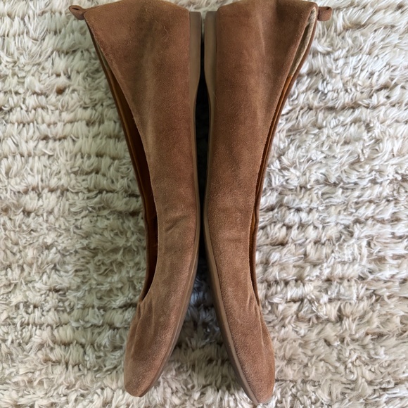 J Crew Tan Suede Ballet Flat Women’s Size 8.5 - Picture 3 of 8
